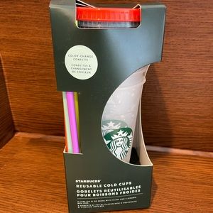 Starbucks color changing cold cups